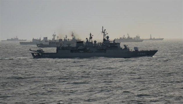 Námořní skupina NATO v Černém moři. Ilustrační foto. 