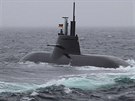 Nmeck ponorka U-33 bhem cvien NATO u pobe Norska
