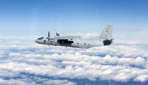 Ruský transportní letoun An-26. Ilustraní foto.