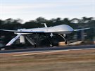 Bezpilotn letoun MQ-1 Predator na zkladn Lielvarde v Lotysku