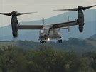 Americký konvertoplán CV-22B Osprey na Dnech NATO v Ostrav