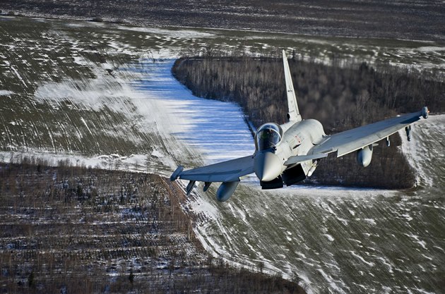 NATO dlouhodobě chrání vzdušný prostor nad Pobaltím. Ilustrační snímek.