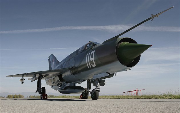 Letoun MiG-21 bulharských vzdušných sil