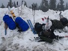 Start extrmnho zvodu Winter Survival v Jesenkch