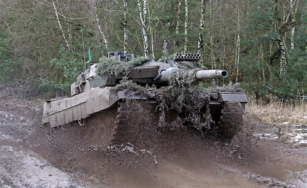 Tank Leopard 2 německé armády