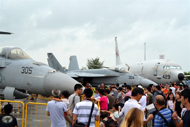 Singapore Air Show. Ilustraní foto.