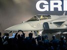 Slavnostn odhalen novho letounu Gripen E