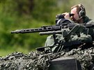 Polt tankist bhem tankov soute NATO v Bavorsku