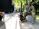 Protiteroristick jednotka GROM ped djitm summitu NATO ve Varav