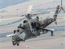 Bitevnk Mi-24/35 eskch vzdunch sil na cvien Ample Strike