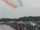 Italsk akrobatick skupina Frecce Tricolori
