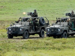 Ukzka ztee mechanizovan jednotky na Dnech NATO v Ostrav