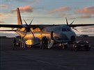 Mise eskch letc na Islandu. Transportn letoun CASA