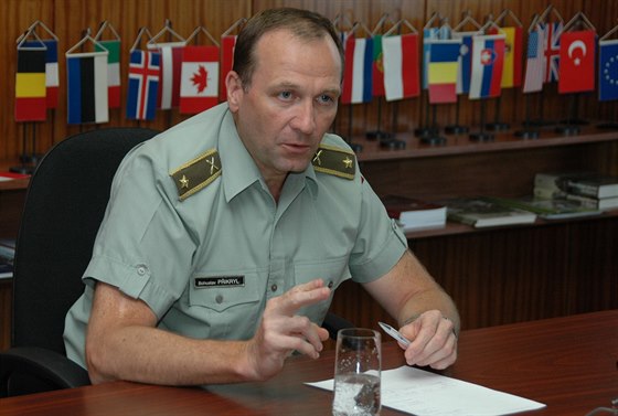 Rektor Univerzity obrany Bohuslav Pikyrl
