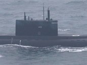 Rusk ponorka B-265 "Krasnodar" u britskch teritorilnch vod