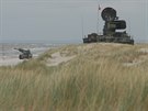 Ostré střelby českých vojáků z protiletadlového komplexu 2K12 KUB na pobřeží...