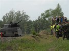 Obrněnec Lynx během armádních testů na Libavé