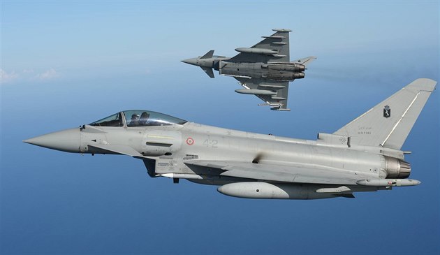 Letouny Eurofighter italských vzduných sil