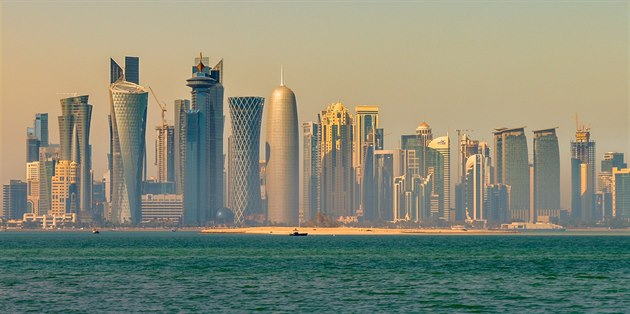 Ilustrační snímek. Hlavní město Kataru Dauhá.