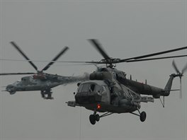 Vrtulnky Mi-171 a bitevn Mi-24/35