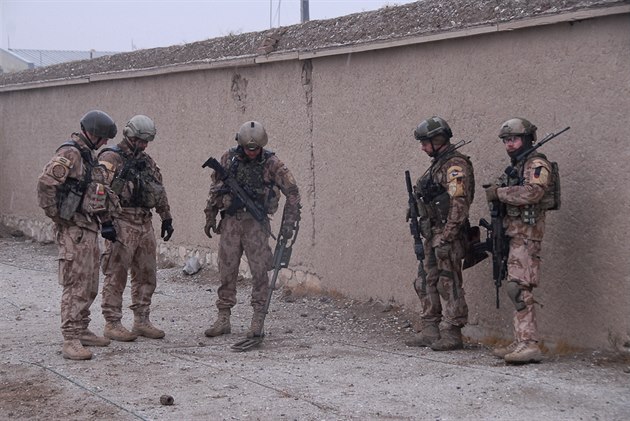 etí vojáci v Afghánistánu. Ilustraní foto.