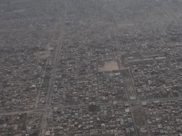 Afghnsk metropole Kbul z pta perspektivy