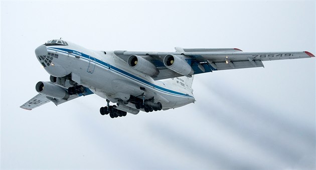 Letoun Il-76MD ruské armády (ilustraní foto)