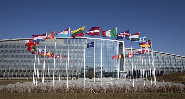 Sídlo NATO v Bruselu. Ilustrační foto.