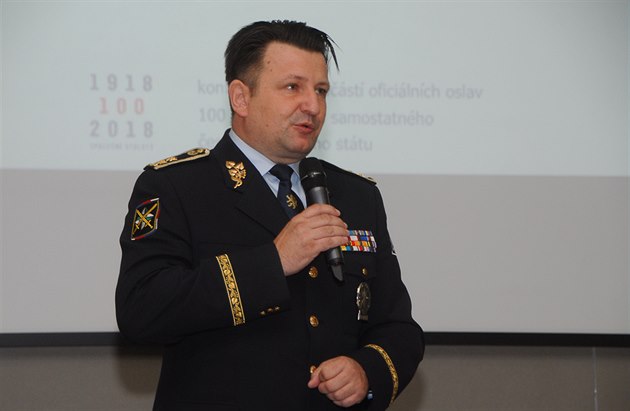 Policejní prezident Tomá Tuhý na konferenci obecních policií z  eska, Polska...
