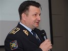 Policejn prezident Tom Tuh na konferenci obecnch polici z  eska, Polska...