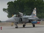 Vron Gripen 211. letky pro prestin cvien tygch letek NATO