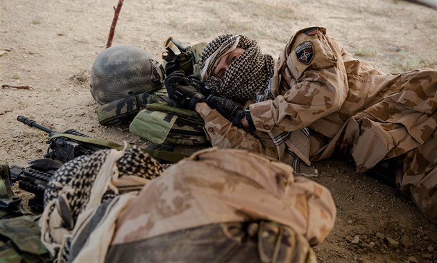 etí vojáci v Afghánistánu. Ilustraní foto.