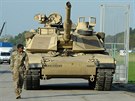 Americk tank M1 Abrams na Dnech NATO v Ostrav