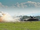 Tank T-72M4CZ esk armdy pl na Dnech NATO v Ostrav
