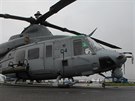 Vrtulník UH-1Y Venom americké námořní pěchoty na Dnech NATO v Ostravě