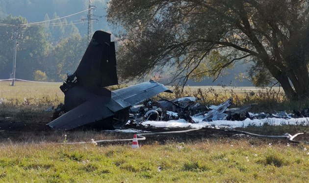 Havárie letounu L-39 Albatros u Sliače 10. října 2018