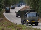 et vojci na cvien Trident Juncture v Norsku