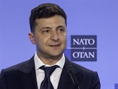 Ukrajinský prezident Volodymyr Zelenskyj.