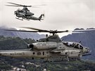 Bitevnky AH-1Z Viper americk nmon pchoty