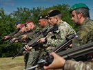 Střelecký kurz u britského vojenského poradního a výcvikového týmu BMATT ve...