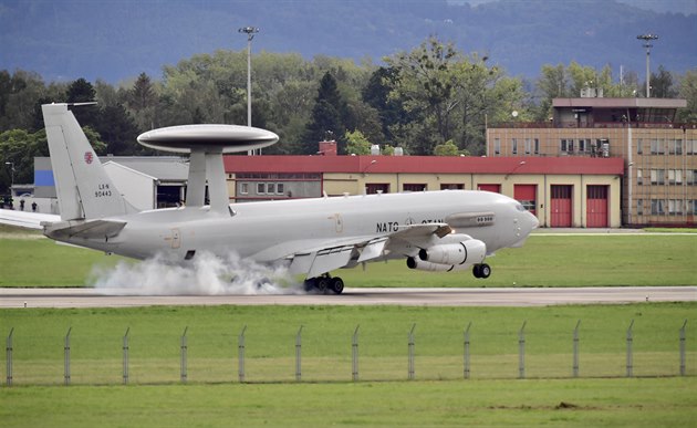 Dny NATO v Ostrav. Letoun vasmé výstrahy NATO E-3A AWACS