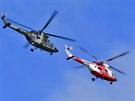 Dny NATO v Ostrav. Vrtulnky W-3A Sokol eskch Vzdunch sil