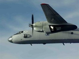 Rusk transportn letoun An-26 identifikovan v z 2019 eskmi letci nad...
