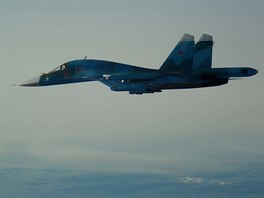 Rusk sthac bombardr Su-34 "Fullback identifikovan v z 2019 eskmi...