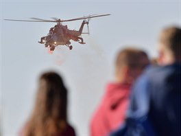 Dny NATO v Ostrav. Bitevnk Mi-24/35