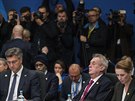 Summit NATO v Londn. Prezident Milo Zeman