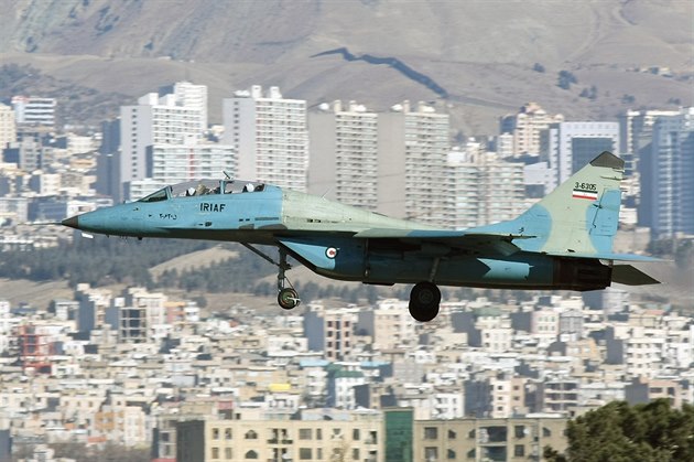 Letoun MiG-29 íránských vzduných sil