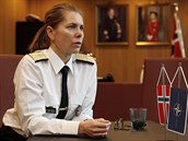 Norská viceadmirálka Louise Dedichenová