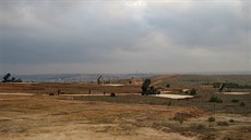 Baterie amerických střel Patriot nad tureckým městem Gaziantep