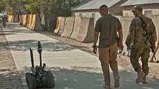 Robot Talon a spojenecké základn v Afghánistánu
